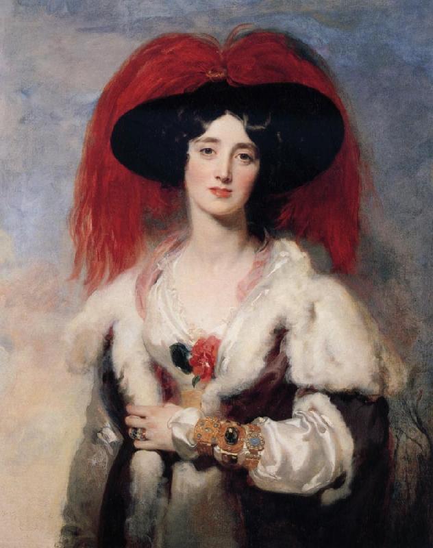 Sir Thomas Lawrence Lady peel oil painting image